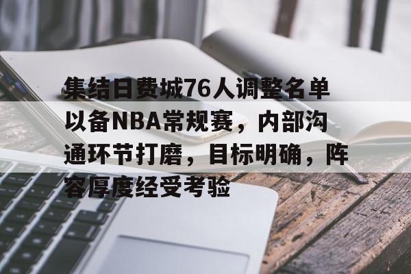 集结日费城76人调整名单以备NBA常规赛，内部沟通环节打磨，目标明确，阵容厚度经受考验的简单介绍-英雄联盟